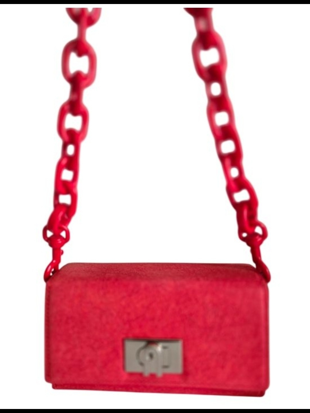 Red Furla Bloom Bag- Shoulder Bag - Stylish Crossbody
